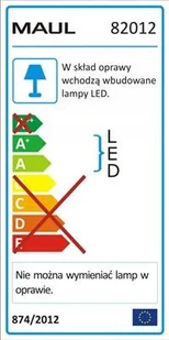 MAUL Lampka LED na biurko MAULpuck, 5W, składana, jasnozielona M8201254 - Lampy stojące - miniaturka - grafika 3