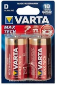 Baterie i akcesoria - Varta Baterie Max Tech D 2 szt. - miniaturka - grafika 1