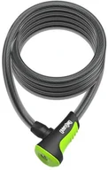 Zabezpieczenia do roweru - Onguard Zapięcie rowerowe NEON 8157GR Linka 10mm 180cm uchwyt + 2 x Klucze z kodem zielone ONG-8157GR - miniaturka - grafika 1