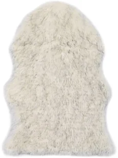 vidaXL Dywanik, 60 x 90 cm, sztuczna owcza skóra, szary melanż 284714 - Dywaniki łazienkowe - miniaturka - grafika 2