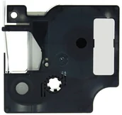 Papier do drukarek - Dymo Taśma zamiennik 1805442, 6mm x 5, 5m czarny druk / biały podkład, polyester - miniaturka - grafika 1