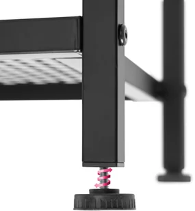 tectake Stolik konsolowy, regał Bristol - industrialny ciemny 404200 - Konsole i sekretarzyki - miniaturka - grafika 8