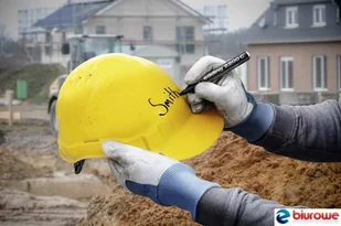 Edding Marker pernam.2200/003 ścięty niebieski - Markery permanentne - miniaturka - grafika 3