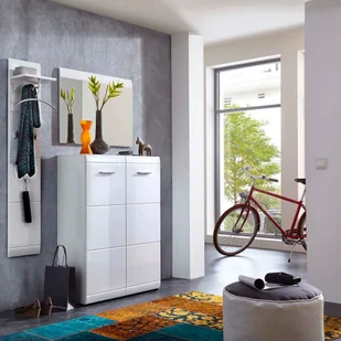 Germania Germania Wieszak na kurtki Adana, biały, 3526-84 3526-84 - Wieszaki i stojaki - miniaturka - grafika 3