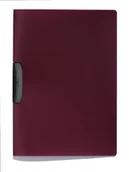 Teczki i skoroszyty - Durable 229531 Skoroszyt zaciskowy Duraswing, opak. 5 sztuk, kolor ciemnoczerwony. 756922 - miniaturka - grafika 1