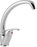 Baterie umywalkowe - Ferro Titania Iris bateria zlewozmywakowa stojąca - asymetryczna 92014.0 - miniaturka - grafika 1