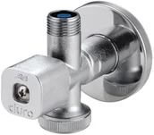 Zawory i kraniki - CALIDO Zawór kątowy 1/2X3/8X3/4" PIONOWY DURO - miniaturka - grafika 1