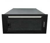 Okapy kuchenne - Toflesz Linea Bravo 60 Czarny - miniaturka - grafika 1