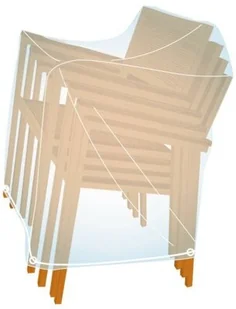 Campingaz Pokrowiec ochronny Stack of 4 chairs Cover - Pokrowce na meble ogrodowe - miniaturka - grafika 2
