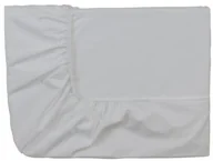 Prześcieradła - Essix Home Collection Essix Royal Line prześcieradło z gumką, bawełna perkalowa, perłowoszary, 180x220 cm 3359100149322 - miniaturka - grafika 1
