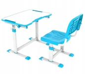 Biurka dla dzieci - FunDesk Regulowane biurko z krzesełkiem Olea Blue 6956745160407 - miniaturka - grafika 1