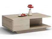 Ławy i stoliki kawowe - Topeshop Stolik DENVER, dąb sonoma, 60x90x42 cm - miniaturka - grafika 1