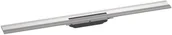 Syfony - Hansgrohe RainDrain Flex Odpływ liniowy przyścienny 90 cm stal szlachetna szczotkowana 56052800 - miniaturka - grafika 1