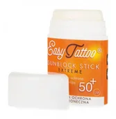 Pielęgnacja tatuażu - Easy Tattoo Easy Tattoo - Sunblock Stick Extreme - Ochronny krem do tatuaży przy opalaniu - SPF50 - miniaturka - grafika 1