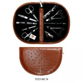 Zestawy do manicure i pedicure - Tradition 3 swords Zestaw do paznokci w czarnym etui 10 części - 5723 MC N 489F-353E4_3 - miniaturka - grafika 1