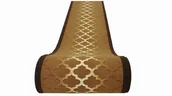 Dywany - CHODNIK PODGUMOWANY ŻEL 67cm szer KONICZYNA BRĄZ 1017 BROWN - miniaturka - grafika 1