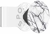 Uchwyty samochodowe do telefonów - PopSockets PopSockets: PopGrip Slide klips bazowy z uchwytem do telefonu PopGrip z wymiennymi krążkami PopTop, kompatybilny z iPhone'a Silikonowe etui - iPhone X/XS - Clear as Day 701082 - miniaturka - grafika 1