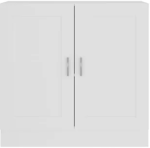 VidaXL Szafka na książki, biała, 82,5 x 30,5 x 80 cm, płyta wiórowa 802705 VidaXL - Regały - miniaturka - grafika 5