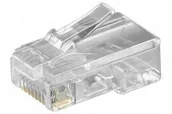 Wtyczki i adaptery - Western RJ45- wtyk do kabla płaskiego, 8-pin-10 sz - miniaturka - grafika 1