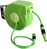 Węże ogrodowe i zraszacze - Durhand DURHAND BĘBEN NA WĄŻ ZWIJACZ zielony - miniaturka - grafika 1