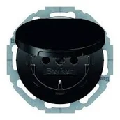 Klawisze i ramki - Berker R.classic czarny gniazdo SCHUKO IP44 B_47442045 - miniaturka - grafika 1