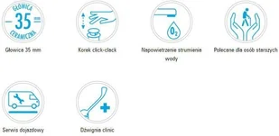 Deante Bateria umywalkowa Alpinia Vital stojąca BGA_021C - Baterie umywalkowe - miniaturka - grafika 2