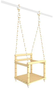 MAŁPISZON MAŁPISZON Huśtawka dziecięca DSK-WO 91.07.09-21 - Place zabaw - miniaturka - grafika 2