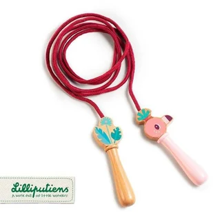 Lilliputiens Skakanka z drewnianymi rączkami Flaming Anais Lilliputiens - Skakanki - miniaturka - grafika 13