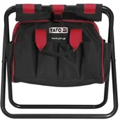Skrzynki i torby narzędziowe - Yato Torba narzędziowa z krzesełkiem i kieszeniami 42x29x30 cm YT-7446 - miniaturka - grafika 1