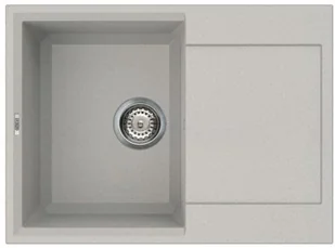 Elleci Easy 135 79 Aluminium - Zlewozmywaki - miniaturka - grafika 2