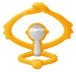 Mombella ŻÓŁTA MAŁPKA silikonowy gryzak Mombella MO P8081-3 - Gryzaki dla dzieci - miniaturka - grafika 3