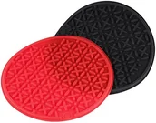 Podstawki pod garnki - Fackelmann 45120 podstawki/łapki do garnków, silikonowe, wielobarwny, 2 jednostek 45120 - miniaturka - grafika 1