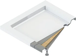 Deante Brodzik akrylowy prostokątny Jasmin 120x90 cm DEA-KGJ_043B-0 - Brodziki prysznicowe - miniaturka - grafika 3