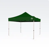 Pawilony ogrodowe - BRIMO Namiot nożycowy 3x3m - bez 3 ścian - Zielony - miniaturka - grafika 1