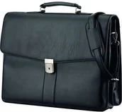 Torby na laptopy - Alassio aktówka Pescara, 41 cm, 14 L, czarna 47014 - miniaturka - grafika 1