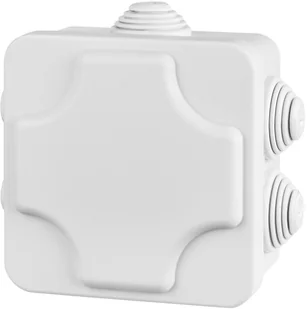 Elektro-Plast nasielsk INDUSTRIAL Puszka hermetyczna n/t 102x102x47 z 7 dławnicami IP55 szara o podwyższonej odporności na UV 2700-02 2700-02 - Rozdzielnie elektryczne - miniaturka - grafika 2
