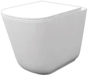 Kompakty WC - Kerasan Tribeca 55x35 cm Norim biała 511801 - miniaturka - grafika 1