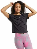 Koszulki sportowe damskie - Reebok Damski podkoszulek Ts Ac Style Tee czarny czarny L FU1968_L - miniaturka - grafika 1