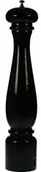 Pojemniki na przyprawy - Bisetti młynek do soli, buk, 6250mslnl (22 cm), czarna 6250MSLNL - miniaturka - grafika 1