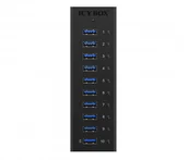 Huby USB - Icy Box HUB USB 3.0 10x USB 3.0 - miniaturka - grafika 1