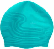 Pływanie - Vivo Czepek silikonowy Vivo B-1317 3-D turkusowy - miniaturka - grafika 1