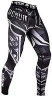 Spodnie sportowe damskie - Venum Venum męskie legginsy uciskowe Gladiator 3.0 czarny/biały M VENUM-02988-108-M - miniaturka - grafika 1