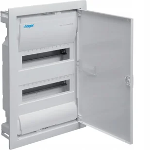 Hager Polo Rozdzielnica podtynkowa Volta 2-rzędowa VU24NE - Rozdzielnie elektryczne - miniaturka - grafika 4