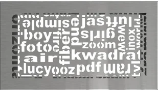 Kratki.pl Kratka wentylacyjna ABC 17/30 szlifowana 30ABC/SZ - Akcesoria kominkowe - miniaturka - grafika 3