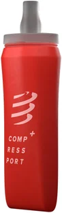 Compressport Soft flask ERGO FLASK HANDHELD 500 ml czerwony - Pozostały sprzęt i akcesoria do ćwiczeń - miniaturka - grafika 2