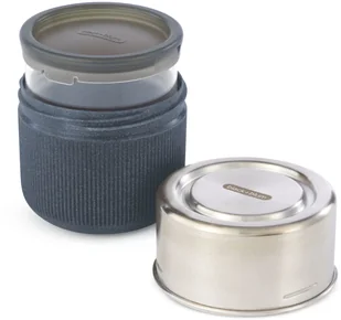 black+blum LUNCH BOWL POJEMNIK NA LUNCH 0,45L SREBRNY SZARY TWORZYWO SZTUCZNE STAL NIERDZEWNA SZKŁO b3GR-LB-S015 - Lunch boxy - miniaturka - grafika 3