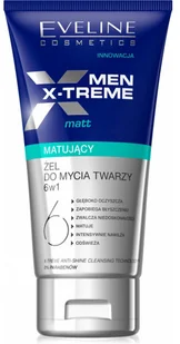 Eveline Men X-Treme 6w1 Żel matujący do mycia twarzy 150ml - Kosmetyki do pielęgnacji twarzy męskie - miniaturka - grafika 5