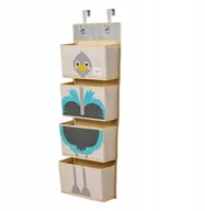 Pojemniki na zabawki - 3Sprouts Organizer Ścienny Wiszący Struś - miniaturka - grafika 1