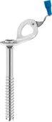 Sprzęt wspinaczkowy - Petzl Laser Speed Ice Screw 17cm, srebrny/niebieski 2022 Śruby lodowe G051AA01 - miniaturka - grafika 1