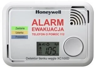 HONEYWELL Detektor tlenku węgla XC100D-PL XC100D-PL XC100D-PL - Czujniki czadu, dymu, gazu - miniaturka - grafika 3